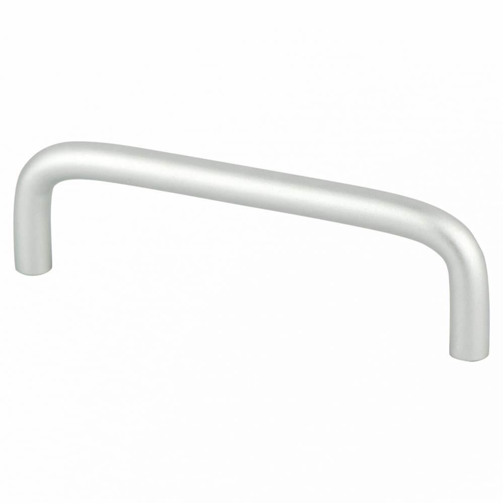 Zurich 96mm Satin Aluminum Pull