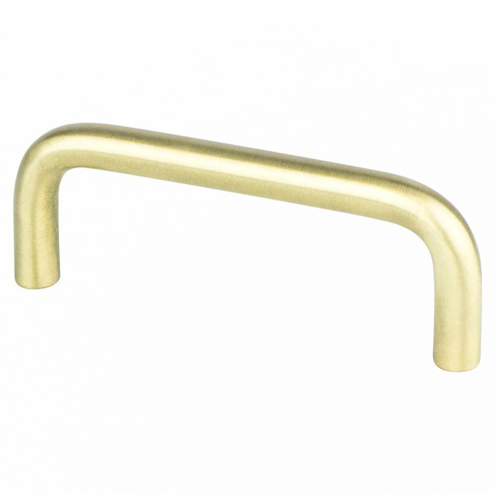 Zurich 3in Satin Brass Pull