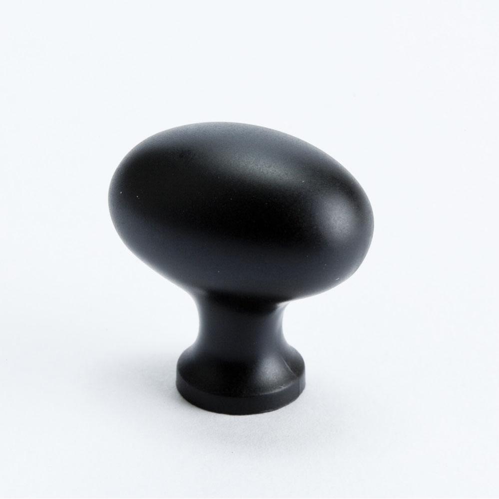 Valencia Matte Black Knob