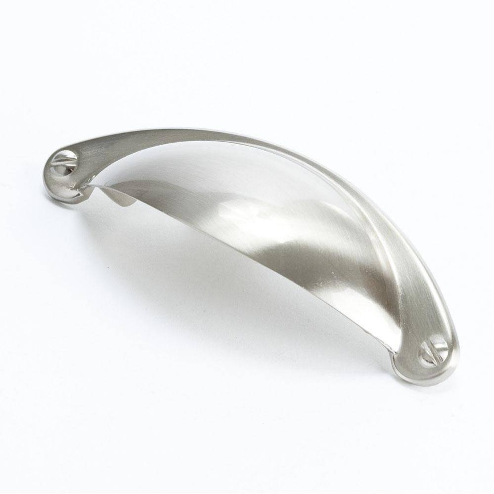 Andante 64mm Brushed Nickel Cup Pull