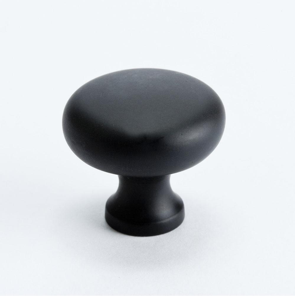 Valencia Matte Black Knob