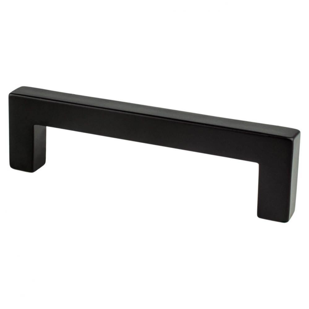 Contemporary Advantage One 96mm CC Matte Black Square Pull