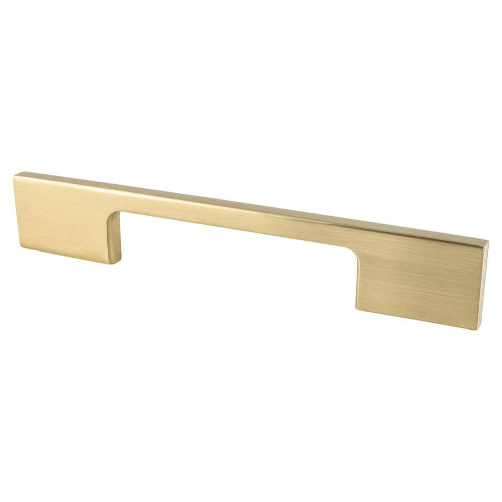 Contemporary Advantage Two 96mm CC Champagne Rectangle Pull