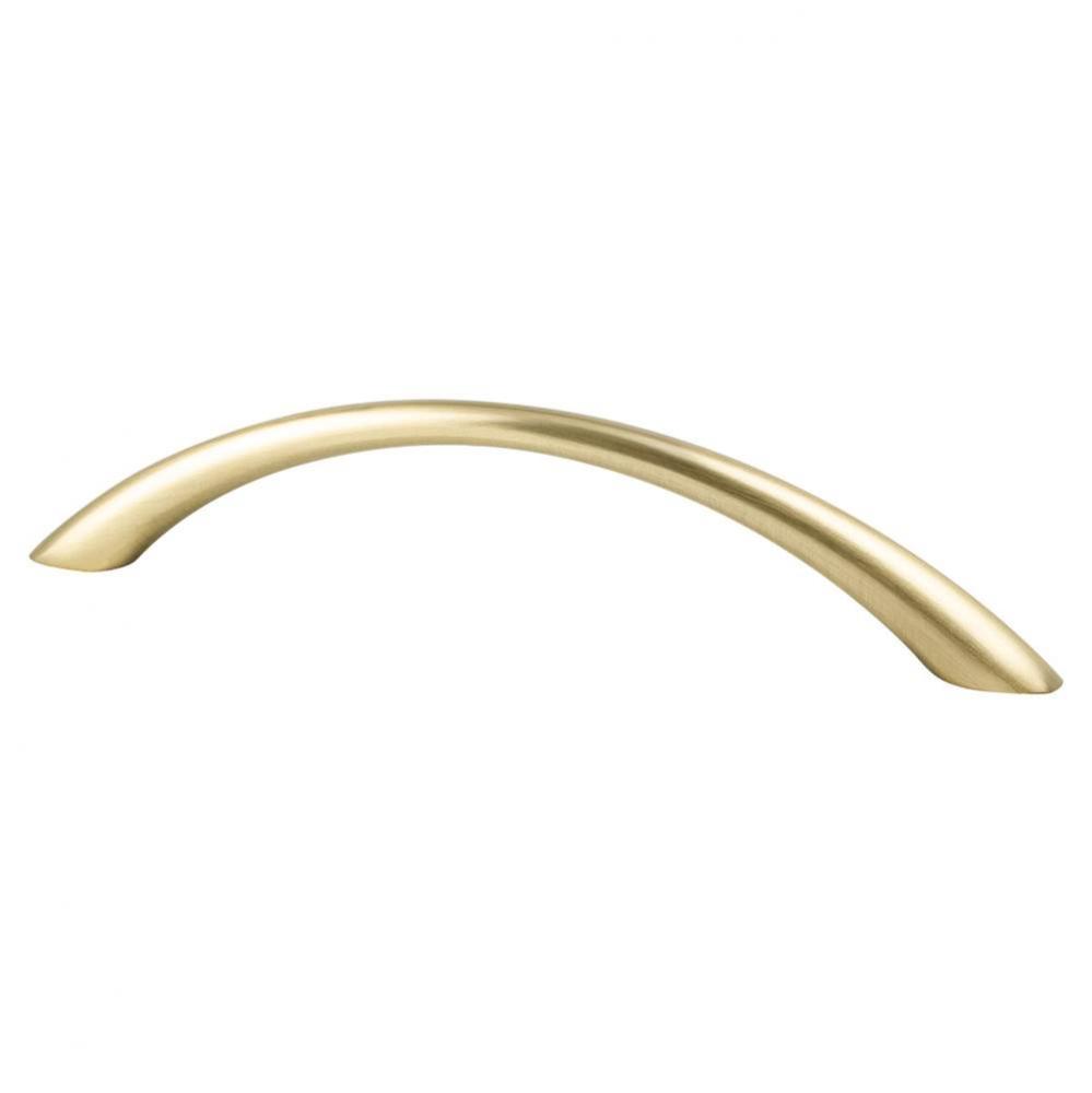 Contemporary Advantage Four 128mm CC Champagne Tapered Arch Pull