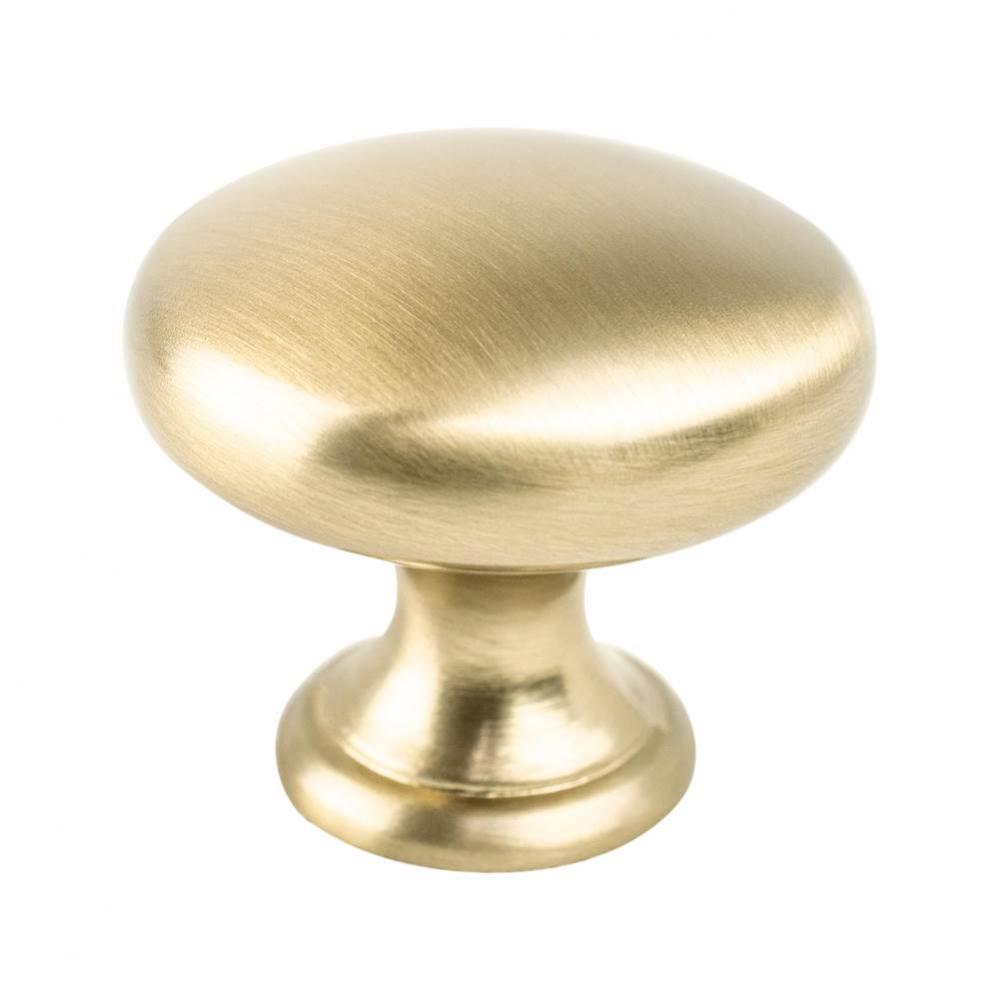 Contemporary Advantage Four Champagne Wide Round Knob