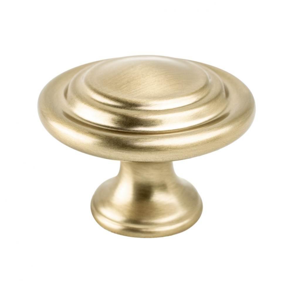 Traditional Advantage Four Champagne Ringed Knob