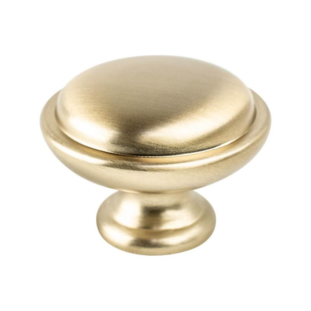 Traditional Advantage One Champagne Rimmed Knob