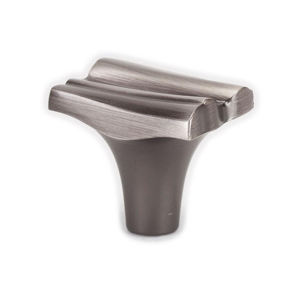 Puritan Brushed Tin Knob