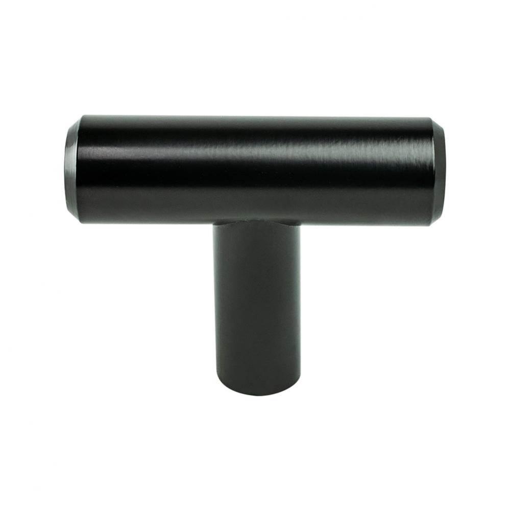 Transitional Advantage Two Black T-Bar Knob