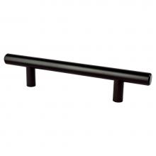 Berenson 0831-2055-P - Tempo 96mm CC Black Bar Pull