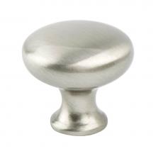 Berenson 0925-1BPN-P - Traditional Advantage Four Brushed Nickel Mushroom Knob