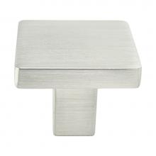 Berenson 0949-1BPN-P - Contemporary Advantage One Brushed Nickel Square Knob