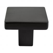 Berenson 0951-1055-P - Contemporary Advantage One Matte Black Square Knob