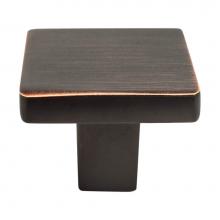 Berenson 0953-10VB-P - Contemporary Advantage One Verona Bronze Square Knob