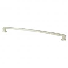 Berenson 2168-1BPN-P - Hearthstone 18 inch CC Brushed Nickel Appliance Pull