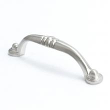Berenson 2930-1BPN-P - Euro Traditions 96mm Brushed Nickel Pull
