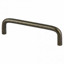 Berenson 6156-30AB-P - Zurich 4in Antique Brass Pull