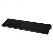 Berenson 9008-4055-P - Contemporary Advantage Two 112mm CC Matte Black Edge Pull - Part measures 1/16in. thickness.