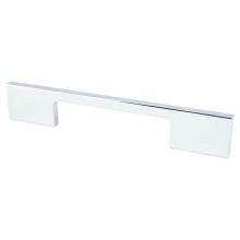 Berenson 9034-4026-P - Contemporary Advantage Two 96mm CC Polished Chrome Rectangle Pull