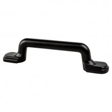 Berenson 9189-1055-P - Traditional Advantage Two 3 inch CC Matte Black Rounded End Pull