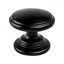 Berenson 9193-1055-P - Traditional Advantage Two Matte Black Tiered Knob