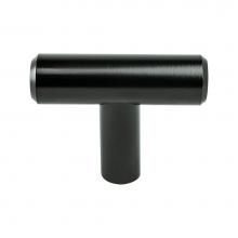 Berenson 9547-2055-P - Transitional Advantage Two Black T-Bar Knob