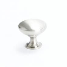 Berenson 9913-1BPN-P - Euro Moderno Brushed Nickel Knob