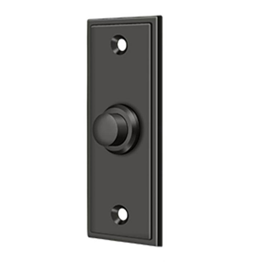 Bell Button, Rectangular Contemporary