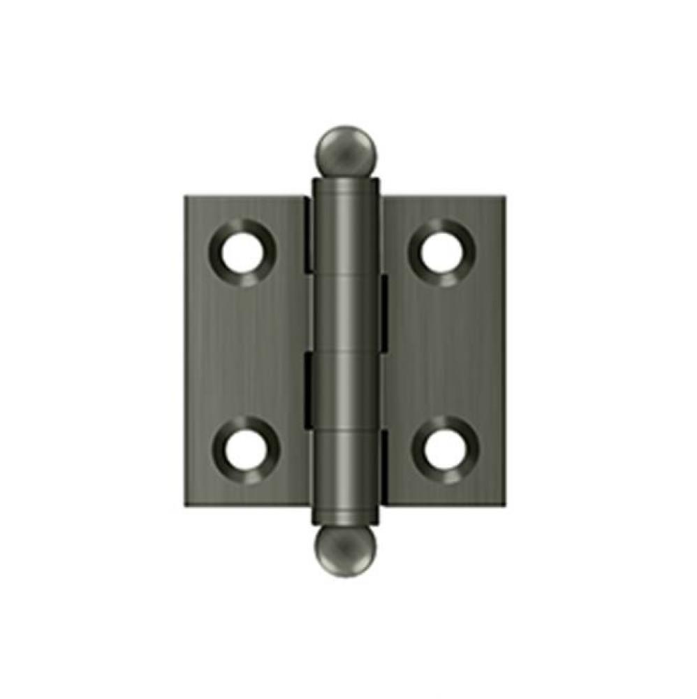 1-1/2&apos;&apos; x 1-1/2&apos;&apos; Hinge, w/ Ball Tips