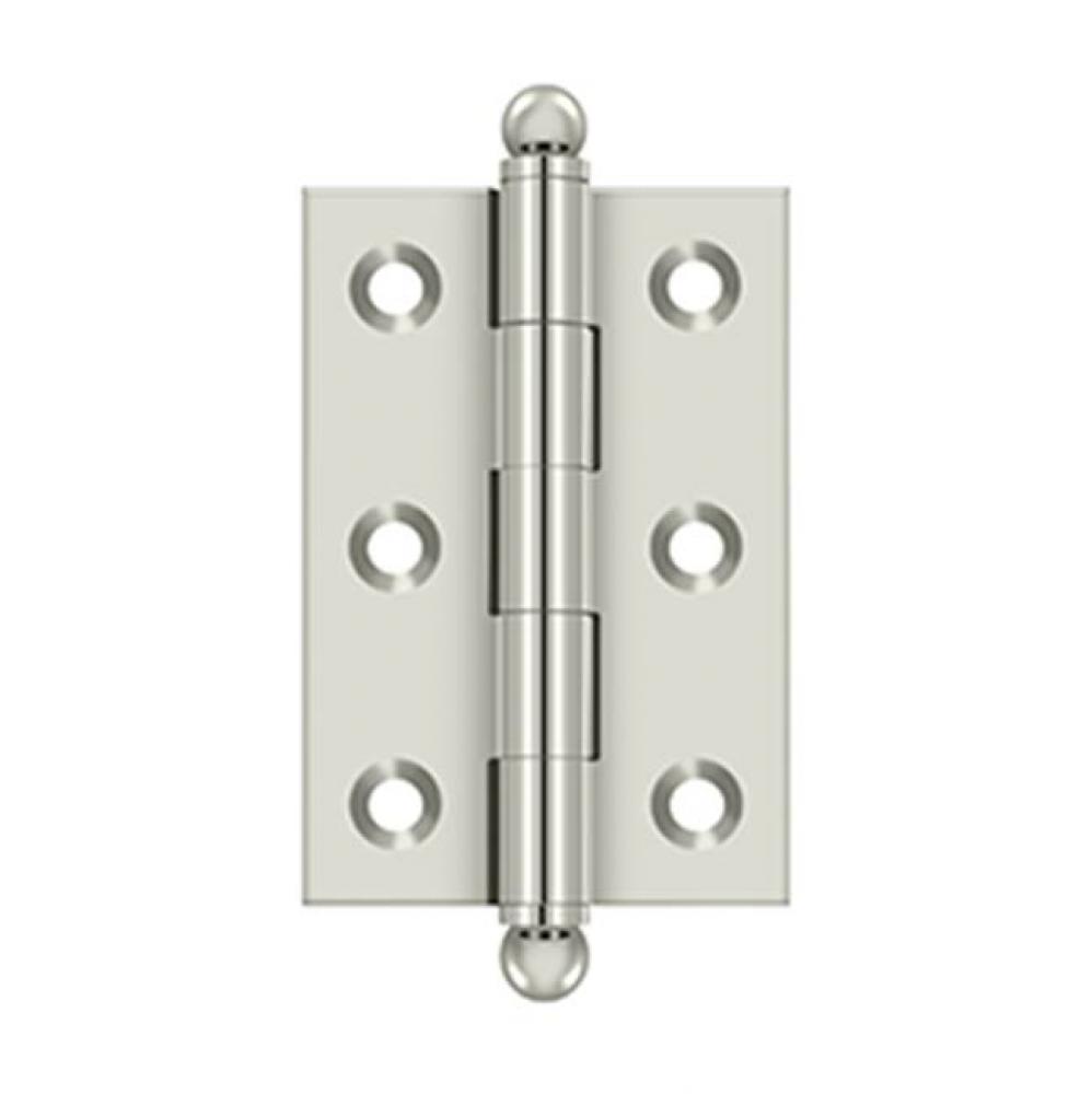 2-1/2&apos;&apos; x 1-11/16&apos;&apos; Hinge, w/ Ball Tips