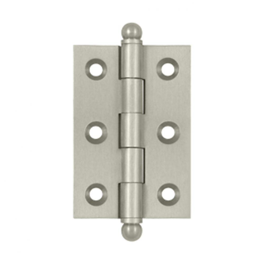 2-1/2&apos;&apos; x 1-11/16&apos;&apos; Hinge, w/ Ball Tips