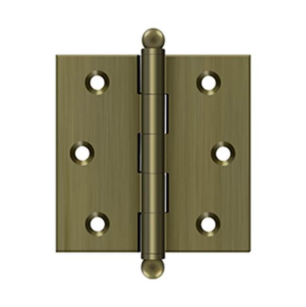 2-1/2&apos;&apos; x 2-1/2&apos;&apos; Hinge, w/ Ball Tips