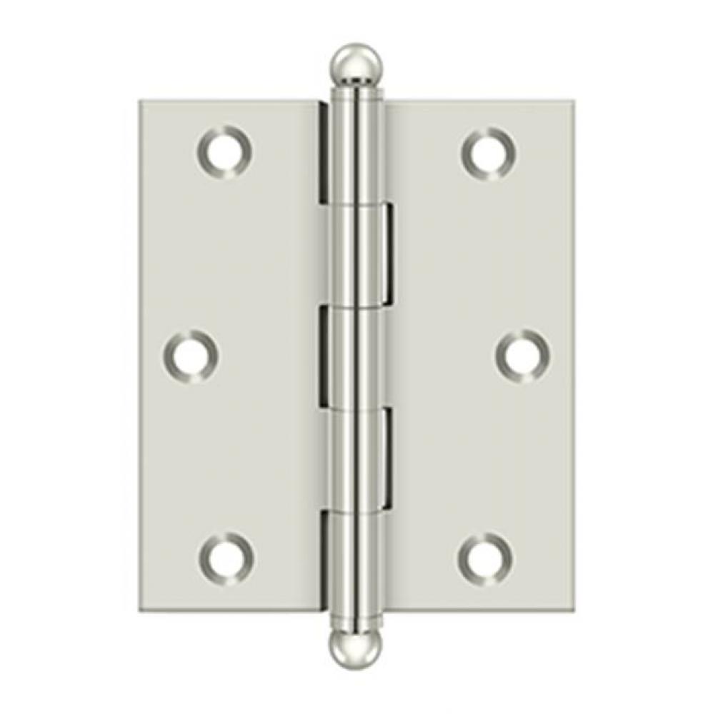 3&apos;&apos; x 2-1/2&apos;&apos; Hinge, w/ Ball Tips