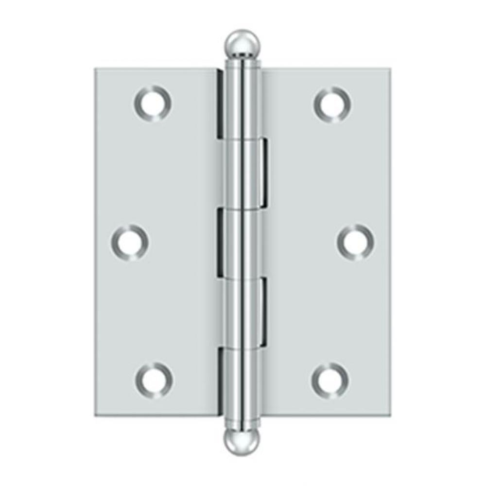 3&apos;&apos; x 2-1/2&apos;&apos; Hinge, w/ Ball Tips