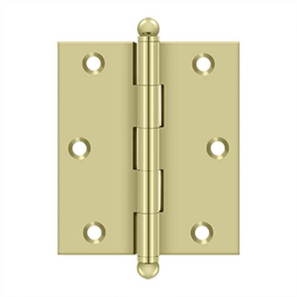 3&apos;&apos; x 2-1/2&apos;&apos; Hinge, w/ Ball Tips