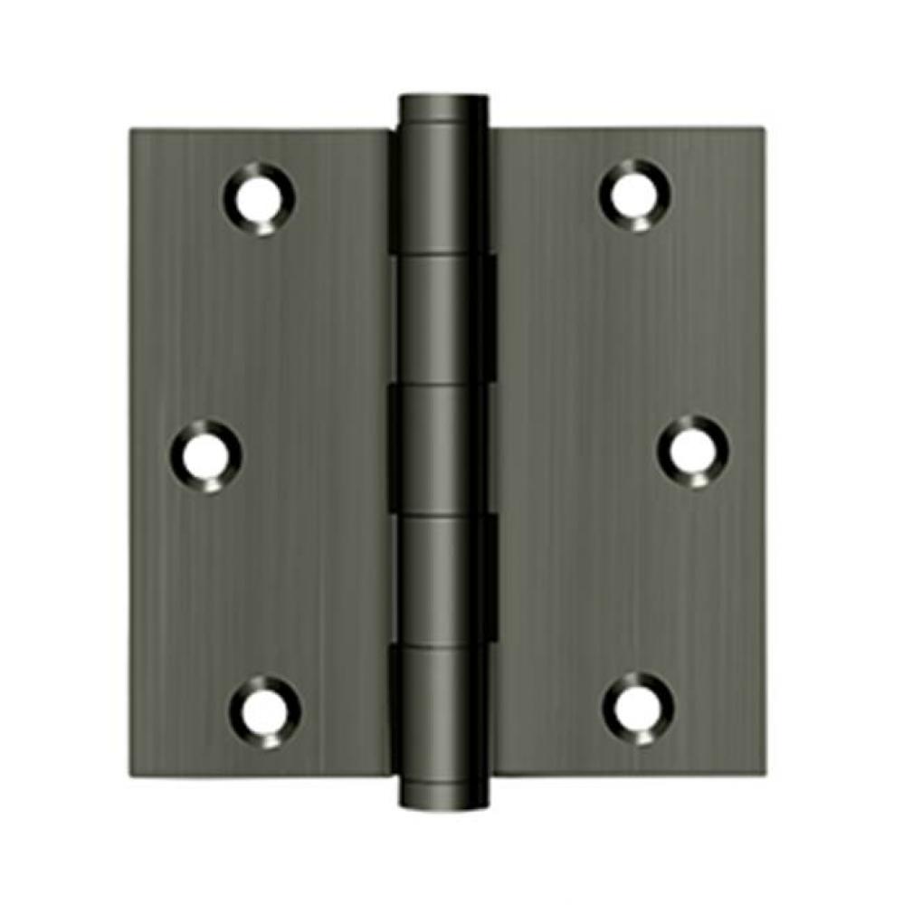 3-1/2&apos;&apos; x 3-1/2&apos;&apos; Square Hinge, Residential