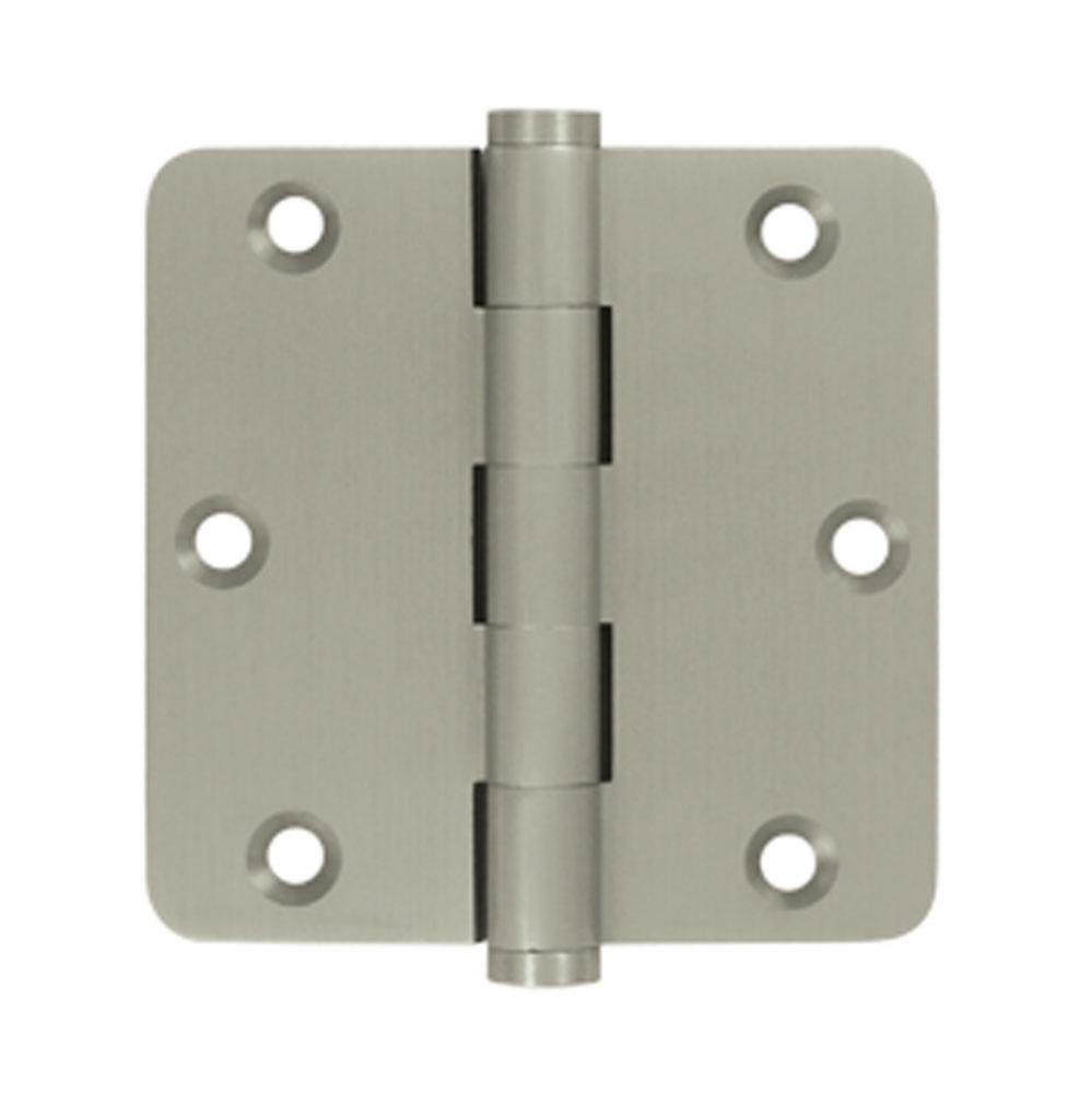 3-1/2&apos;&apos; x 3-1/2&apos;&apos; x 1/4&apos;&apos; Radius Hinge, Residential