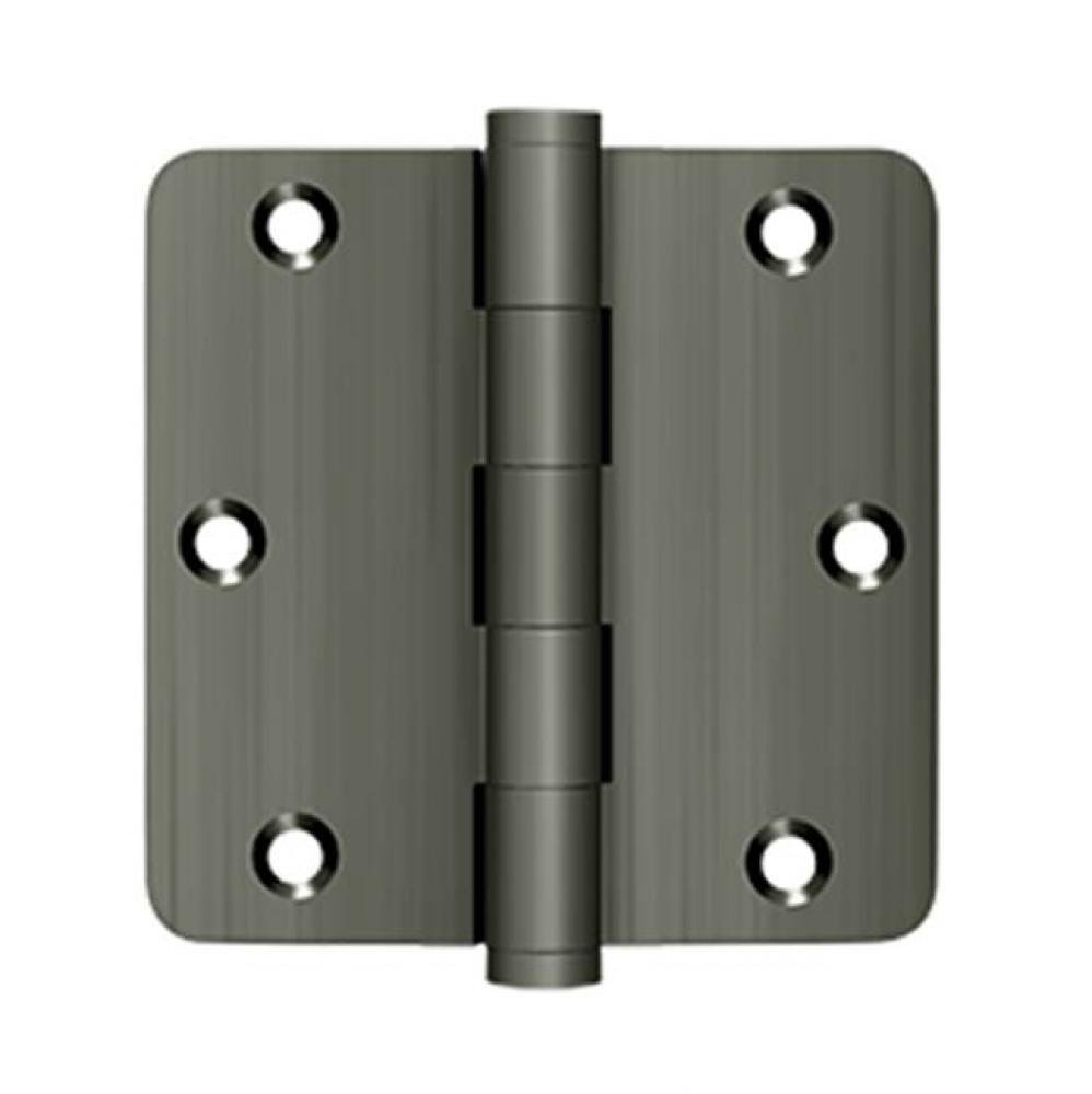 3-1/2&apos;&apos; x 3-1/2&apos;&apos; x 1/4&apos;&apos; Radius Hinges