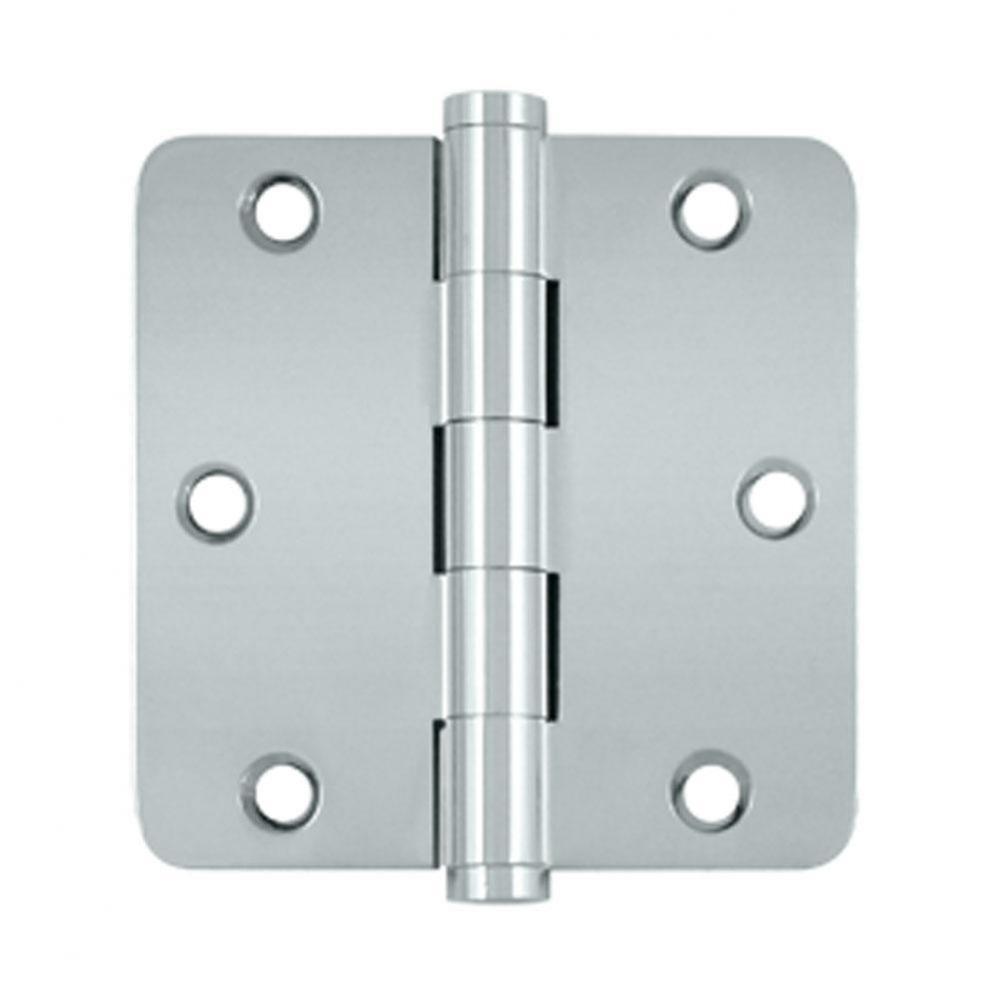 3-1/2&apos;&apos; x 3-1/2&apos;&apos; x 1/4&apos;&apos; Radius Hinge, Residential