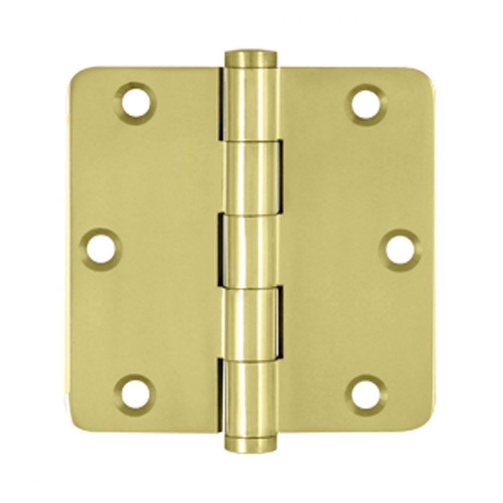 3-1/2&apos;&apos; x 3-1/2&apos;&apos; x 1/4&apos;&apos; Radius Hinge, Residential