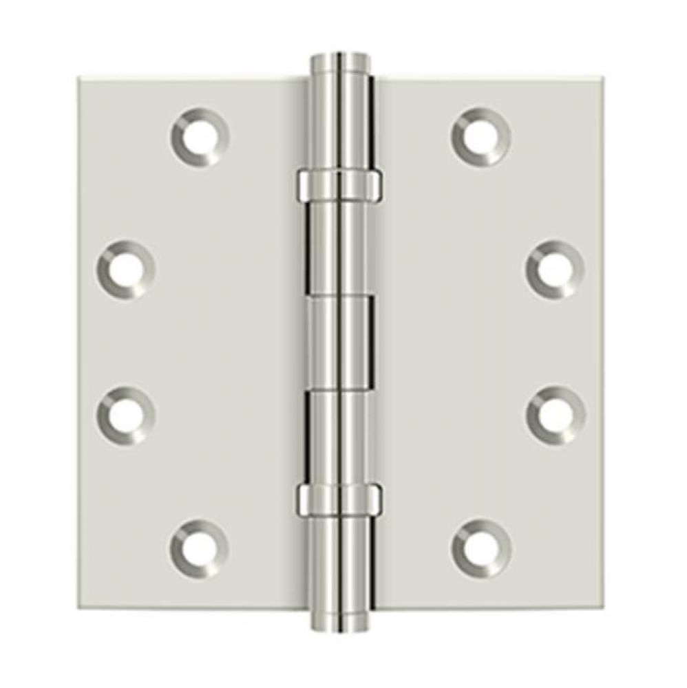 4-1/2&apos;&apos; x 4-1/2&apos;&apos; Square Hinges, Ball Bearings