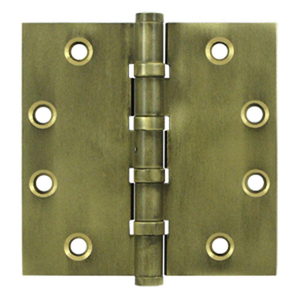 4-1/2&apos;&apos; x 4-1/2&apos;&apos; Square Hinges, Ball Bearings