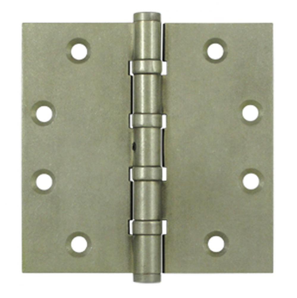 4-1/2&apos;&apos; x 4-1/2&apos;&apos; Square Hinges, Ball Bearings