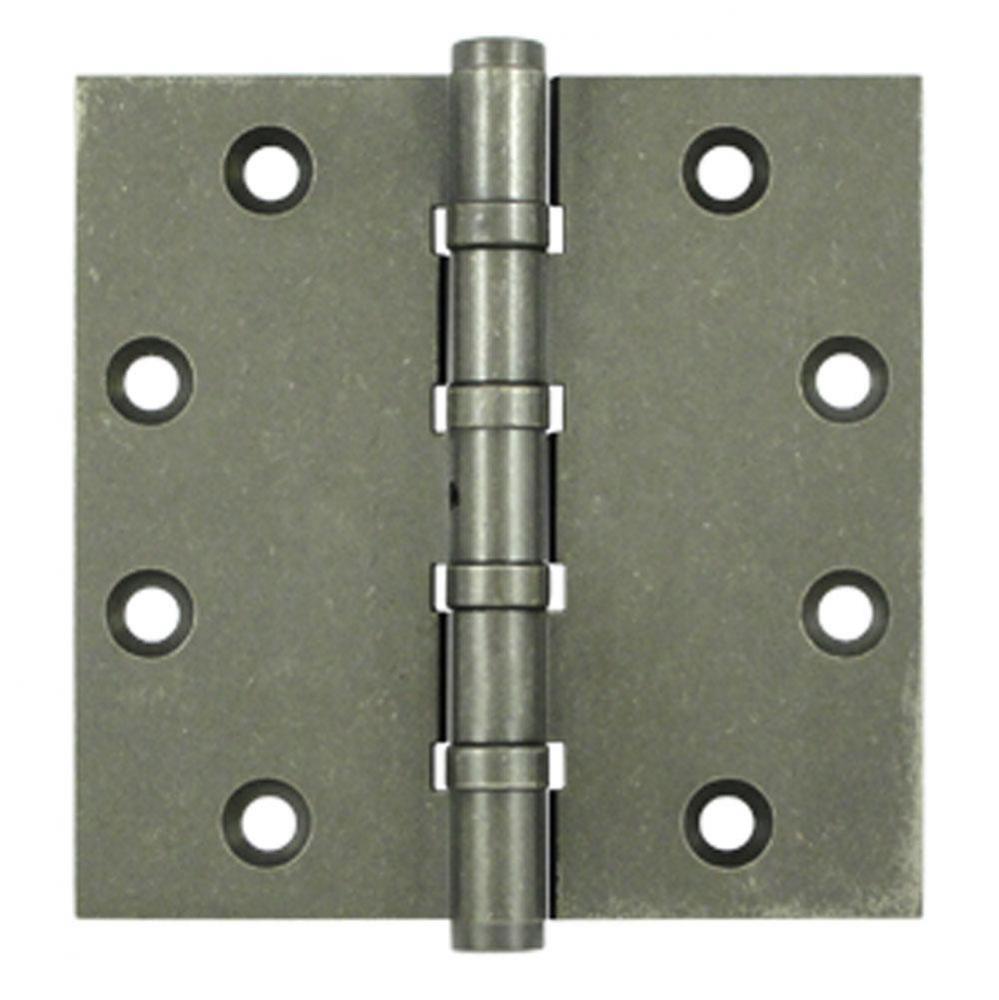 4-1/2&apos;&apos; x 4-1/2&apos;&apos; Square Hinges, Ball Bearings