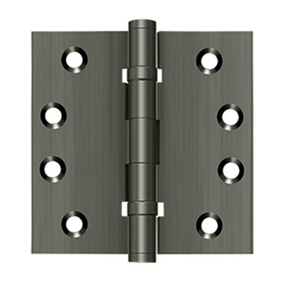 4&apos;&apos; x 4&apos;&apos; Square Hinges, Ball Bearings