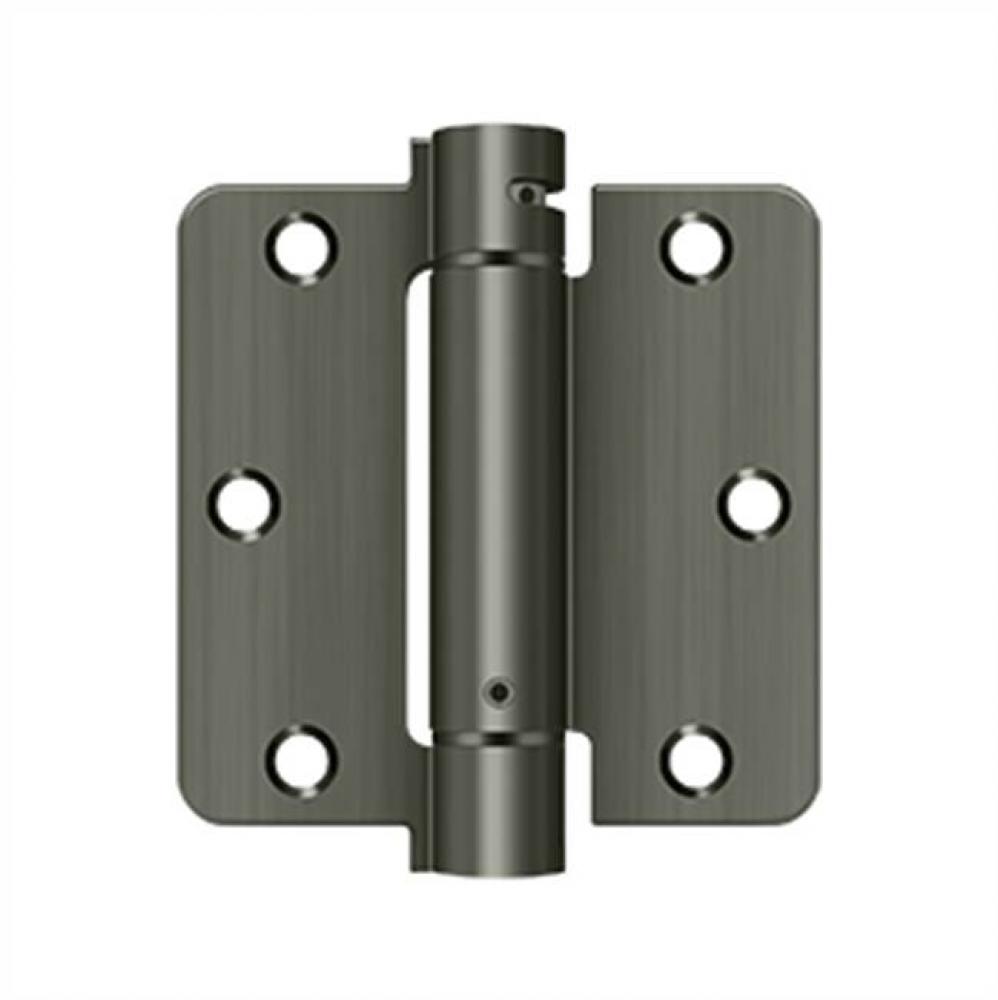 3-1/2&apos;&apos; x 3-1/2&apos;&apos; x 1/4&apos;&apos; Spring Hinge