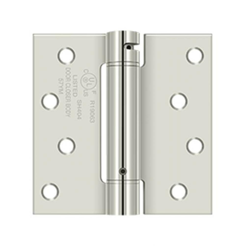 4&apos;&apos; x 4&apos;&apos; Spring Hinge, UL Listed