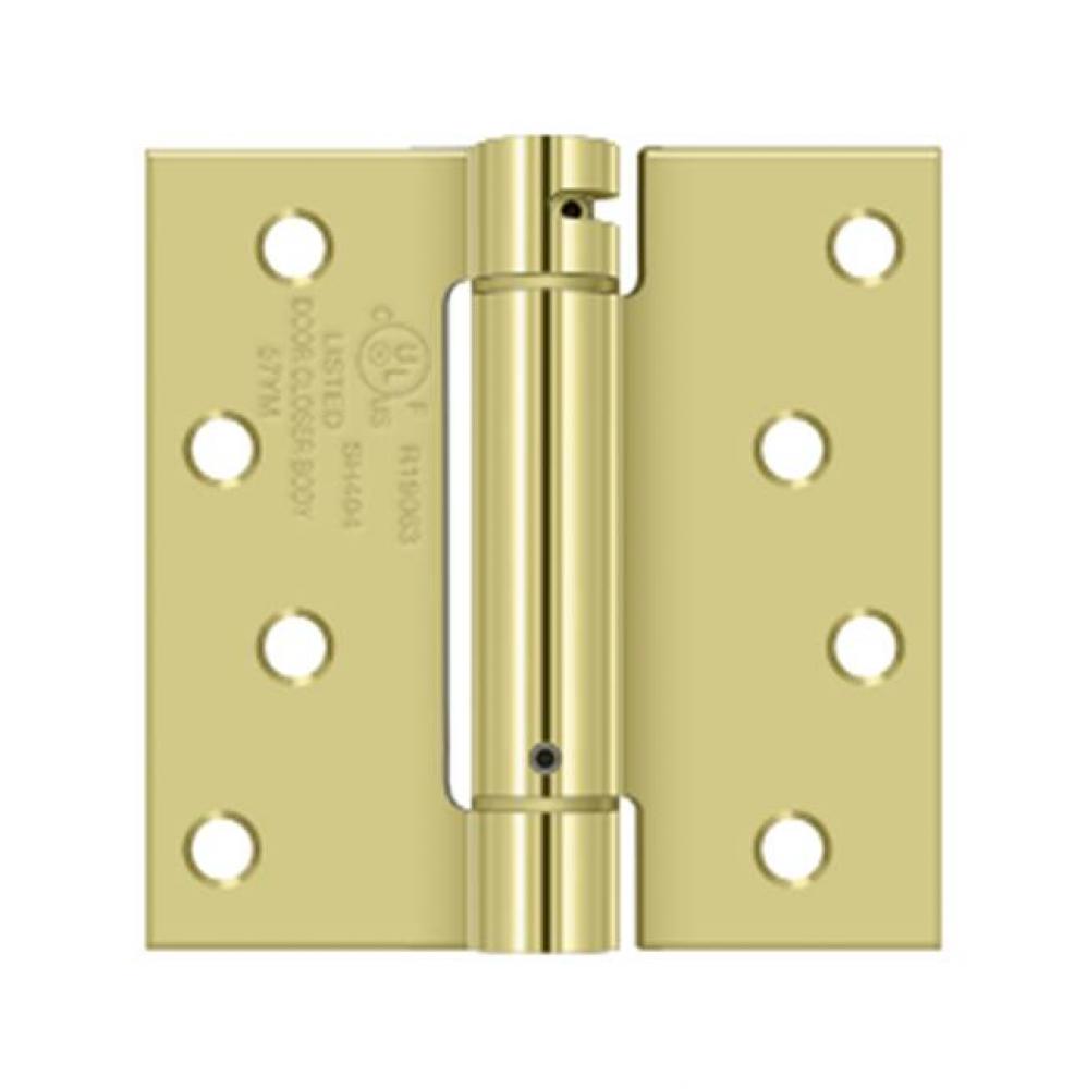 4&apos;&apos; x 4&apos;&apos; Spring Hinge, UL Listed