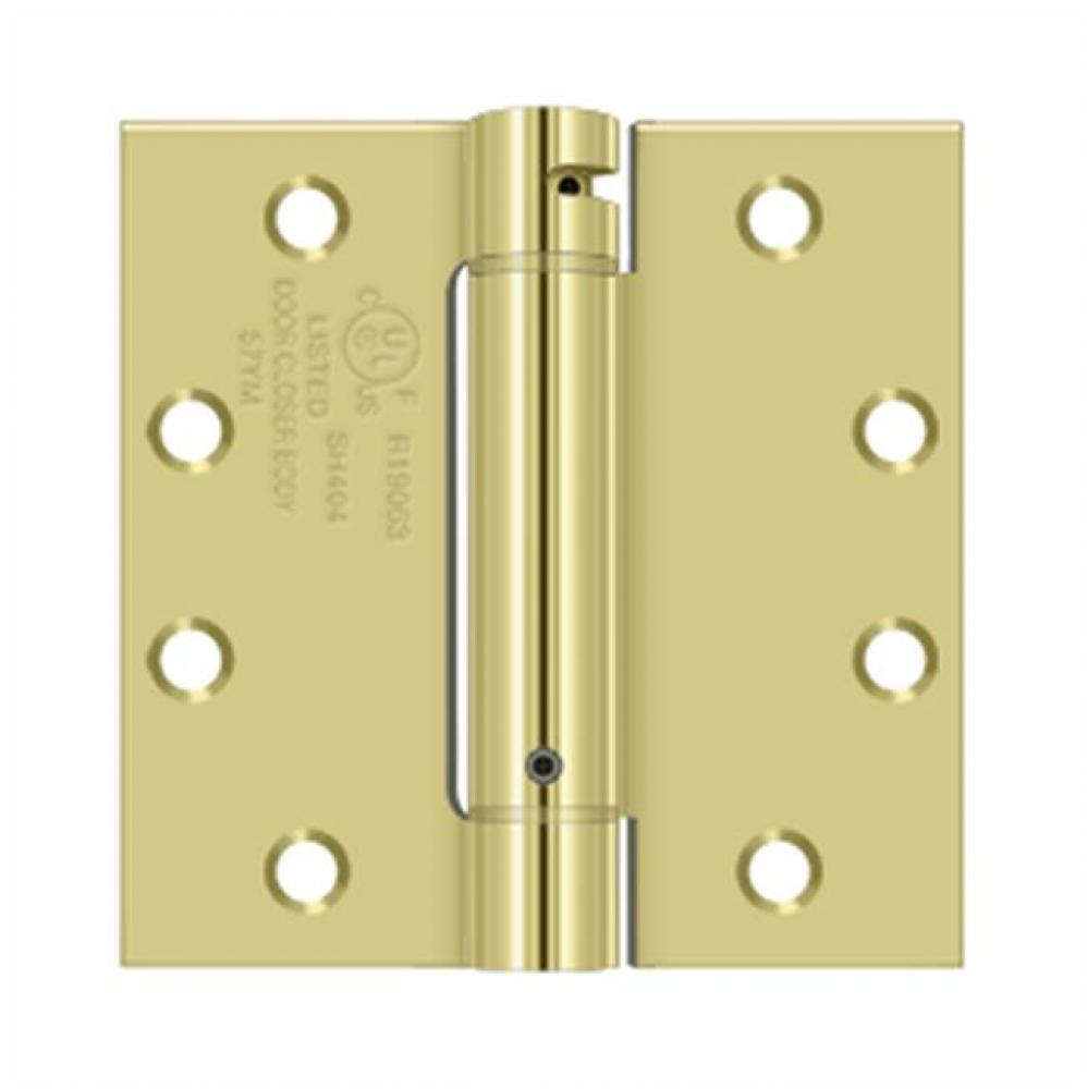 4-1/2&apos;&apos; x 4-1/2&apos;&apos; Spring Hinge, UL Listed