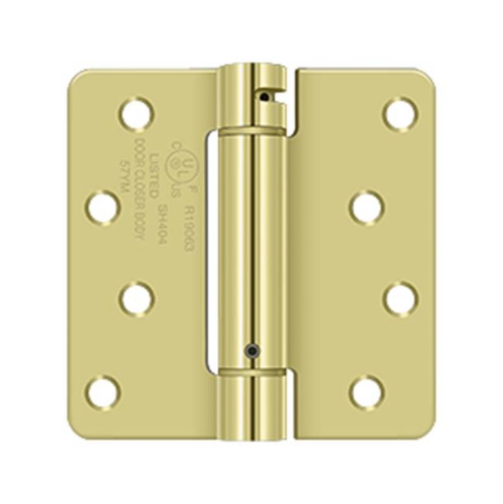 4&apos;&apos; x 4&apos;&apos; x 1/4&apos;&apos; Spring Hinge, UL Listed